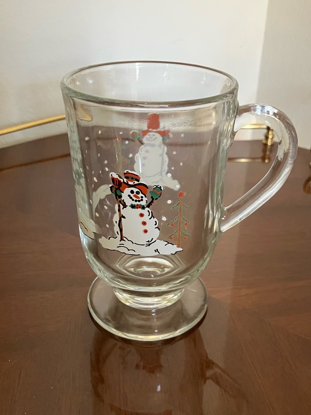 ☃️ Vintage Home Interior Christmas Glasses Set ☃️
